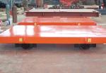 Red Color 5 Ton Material Transfer Cart , Industrial Transfer Car For Warehouses