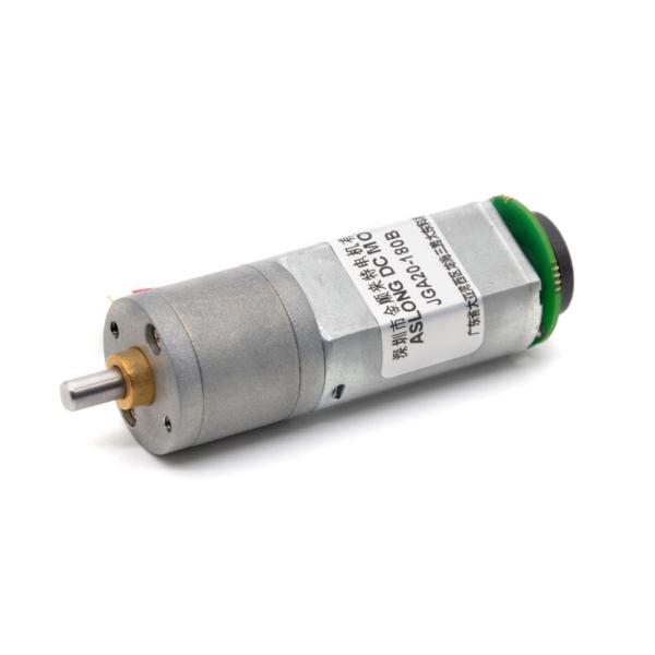 Buy cheap High Torque Dc Gear Motor Encoder JGA20-180B 12V 74RPM 1:107 Dc Gear Motor 12v 12v Motor Dc from wholesalers