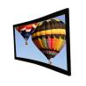Buy cheap Customized Large Curved Projection Screen 120 inch with Black Velvet Border from wholesalers