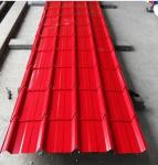 PPGI Z270 PVDF Winered Corrugated Sheet 30 Years Warranty PPGL AZ150 Metal Roof