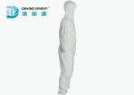Elastic Wrist Ankle Large Full Body Disposable Coveralls