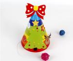 Diy New paper Christmas hat party supplies children's kindergarten handmade