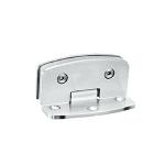 Bathroom glass clamp RS1811, 90# Camber 90 degree, Single and double side,