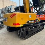 Low price sale of original hydraulic track type Sany SY135 second-hand excavator