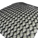Black and White 3D Geocomposite Drainage Net Road Base Geonet Compound Net CE