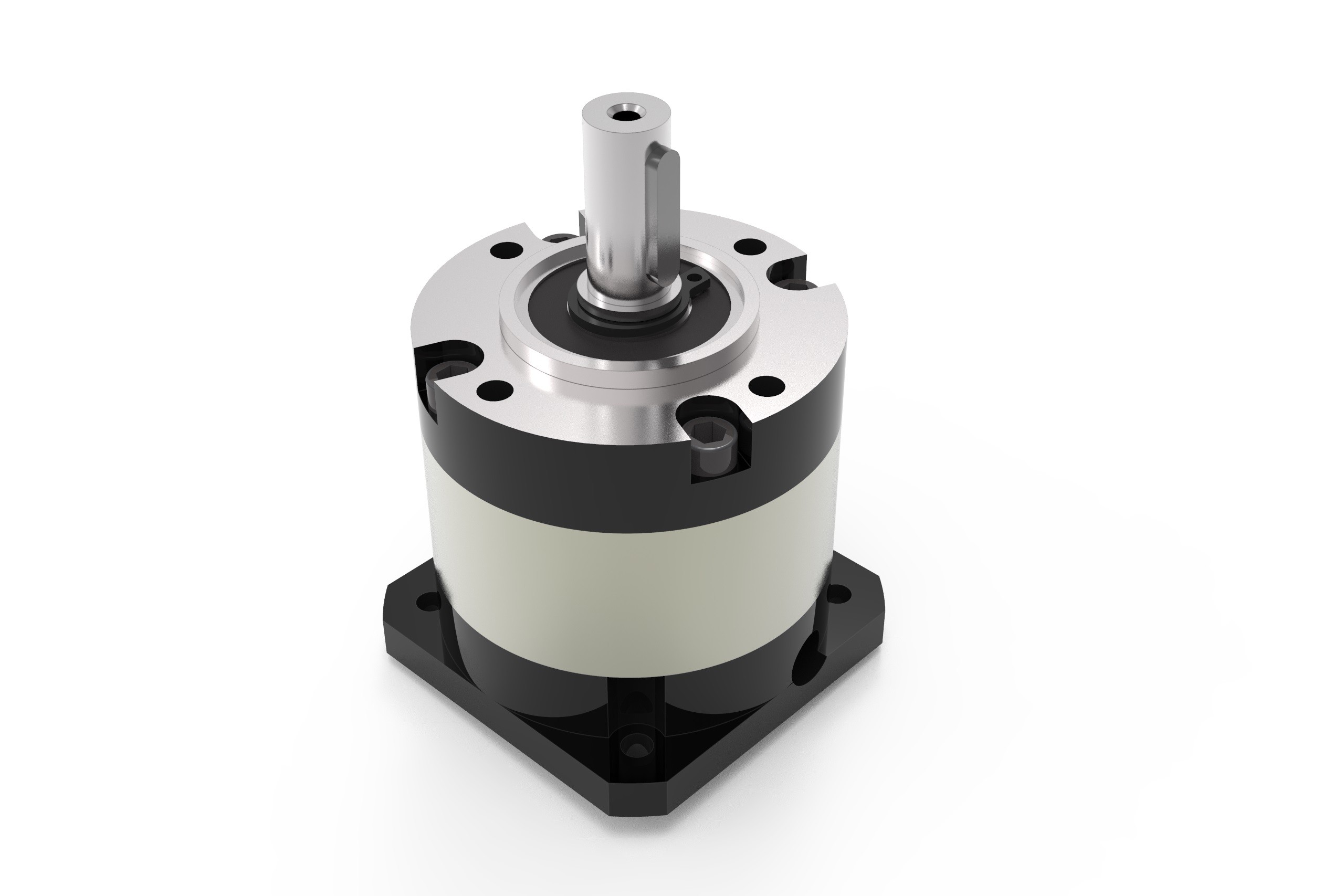 Round 20CrMnTi Stepper Motor Gearbox Output Flange 6 Nm