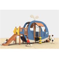 Buy cheap EN1176 Wooden Playground Equipment Children Wooden Jungle Gym product