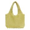 Buy cheap NEW FEMALE CLOUD PUFF FLOWER SHOULDER BAG FEMALE SUMMER CANVAS SIMPLE HANDBAG from wholesalers