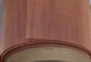 China Brass Wire Mesh Used In EMI / RFI Shielding With Resistant To Saltwater And Oxidation on sale