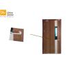Buy cheap Walnut Wood Grain Finish Fire Safety Door 16/18 Gal Steel Sheet Swing Opening Type from wholesalers