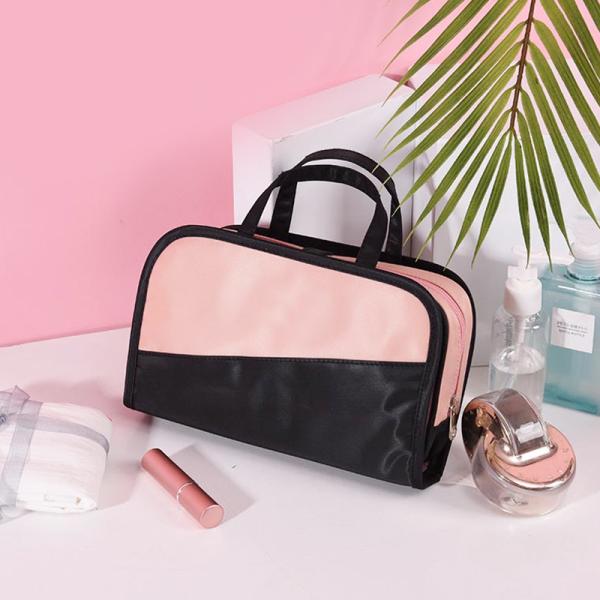 Buy cheap Personalised Portable Makeup Bag Waterproof PU Cosmetic Tote Bag from wholesalers