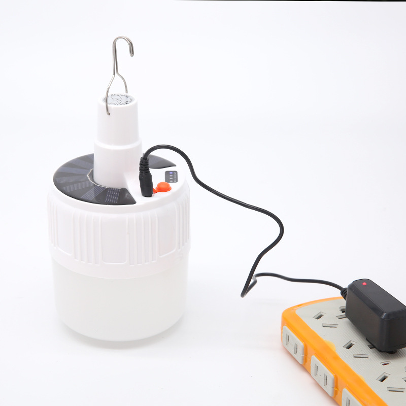 Emergency Rechargeable Solar Powered 1200mAh 50-100W Equivalent LED Lamp Wireless Energy Saving for Home Garden Camping Tent