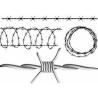 Buy cheap Ink Green Anti Theft Razor Sharp Wire Economical Barbed Wire Coil Fencing from wholesalers