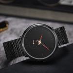 PE45 Movt Alloy Quartz Wrist Watch , Scratchproof 316l Stainless Steel Watch