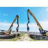 Buy cheap 19m Pile Lifting Height Excavator Pile Driving Arm / Excavator Mount Pile Driver Boom from wholesalers