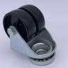 Buy cheap 50mm Twin Wheel Nylon Castors With Top Bolt Hole Double Wheels Caster from wholesalers