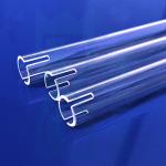 High Temperature Resistant Furnace Factory Custom Fused Quartz Heating Tube
