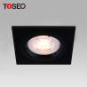 Buy cheap White Fixted Square Gu10 Downlights 70mm Cut Out For Living Room from wholesalers