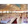 Buy cheap 100km/hr Windproof Outdoor Party Wedding Tent Aluminum Structure Fire Retardant Marquees from wholesalers