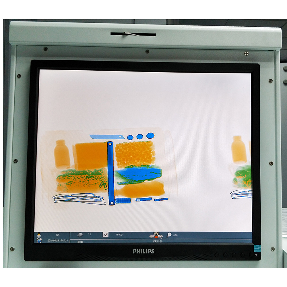 Airport Security Checking X Ray Parcel Baggage Scanner Machine Inspection System SF6550 With Uk Pcb Board