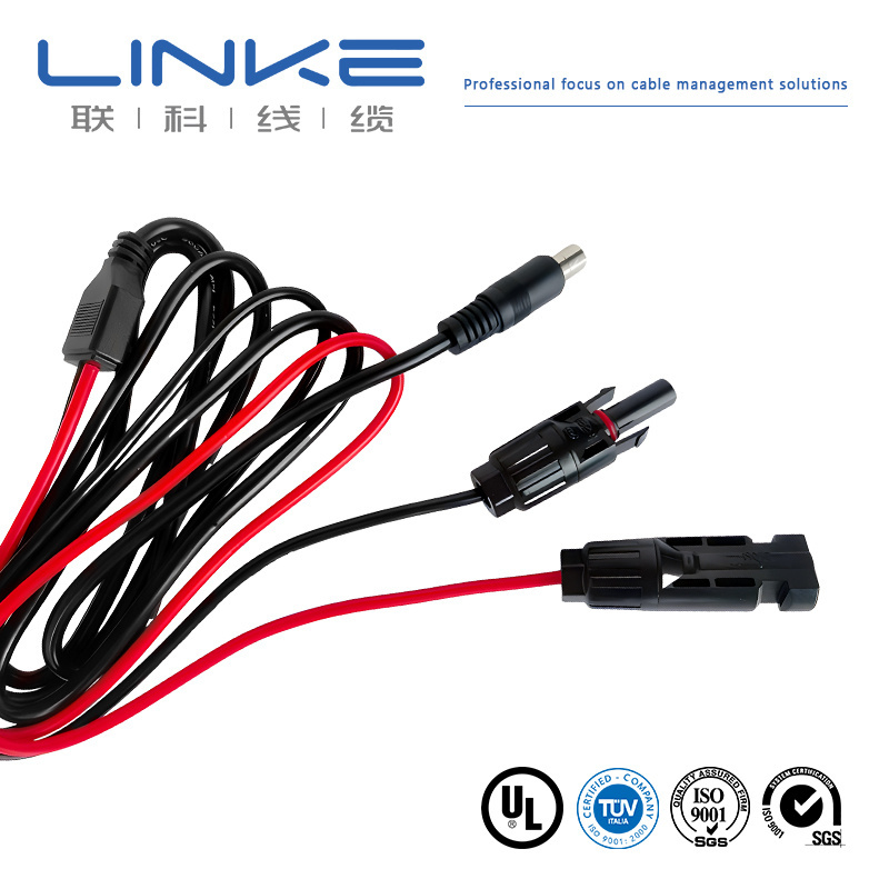 Factory Direct Sale Solar Power Energy Storage Photovoltaic Panel Connector Cable