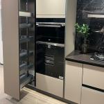 Jinhengsteel Modern Home Kitchen Cabinets SS 304 High Gloss