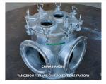 Marine Seawater Filters Model BLS300 CB/T497-2012 Galvanized body carbon steel