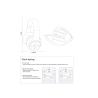 Buy cheap Hi - Fi Stereo Waterproof Wireless Headphones Over Ear Type Deep Bass Sound from wholesalers
