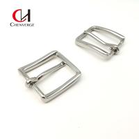 Buy cheap Zinc Alloy Simple Belt Buckle 30mm Silver Glossy Color Changeable product