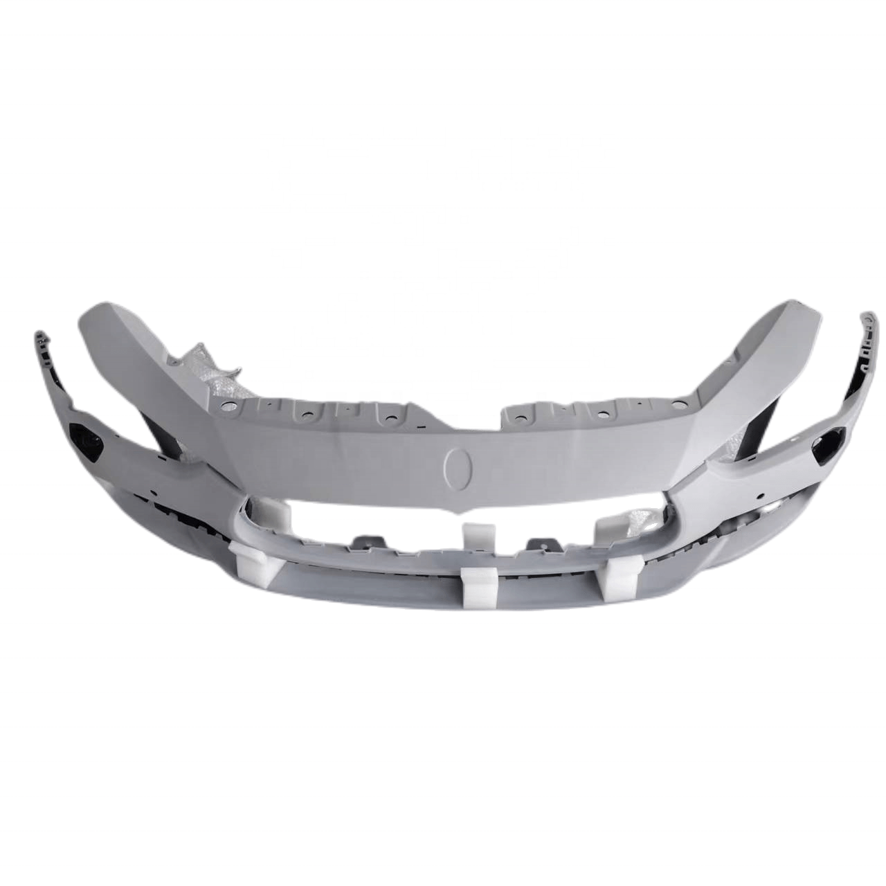 2013-2017 Ghibli Front Bumper With Headlight Spray Cap And Radar Hole Standard Design
