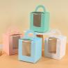 Buy cheap Sustainable Doughnut Cake Bakery Box Packaging Transparent Window Personalized from wholesalers