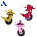 ISO Shipping Container Moving Caster Wheels Heavy Duty Swivel Rigid Customized