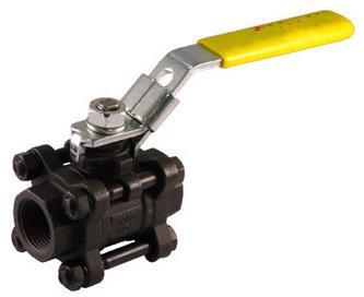Buy cheap Carbon Steel 3 Piece 4 Bolt Swing Out Body Ball Valve from wholesalers