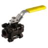 Buy cheap Carbon Steel 3 Piece 4 Bolt Swing Out Body Ball Valve from wholesalers