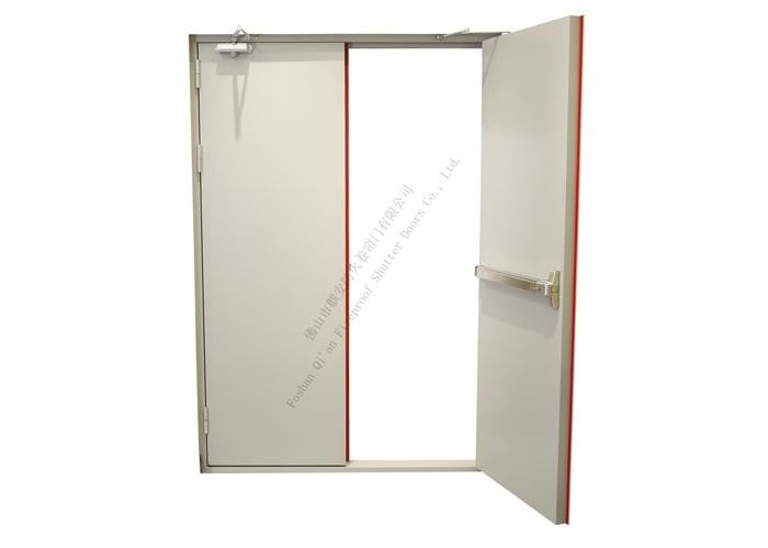 Stainless Steel Front Double 90min Fire Rated Steel Doors