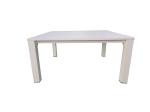 Buy cheap 160 Outdoor Garden Table Square Aluminium Assembly Multi Person Dining from wholesalers