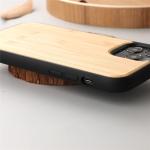TPU Bumper Real Bamboo Wooden Mobile Cases Wood Phone Case Eco Friendly