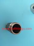NPT BSP thread steel pipe nipple galvanized from Cangzhou hongxin pipe fittings