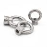 Buy cheap Custom Size Stainless Steel Eyebolt Nuts / D Stainless Lifting Ring Safety And High Strength from wholesalers
