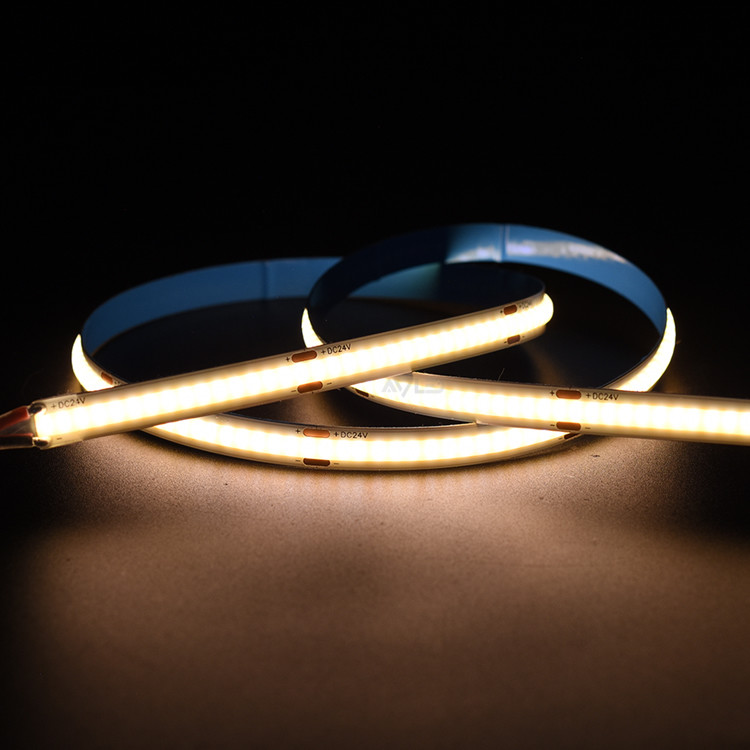 COB LED Strip Light Dimmable Linear DC 12V 24V 16.4ft/5M 320leds/M CRI90 Lighting