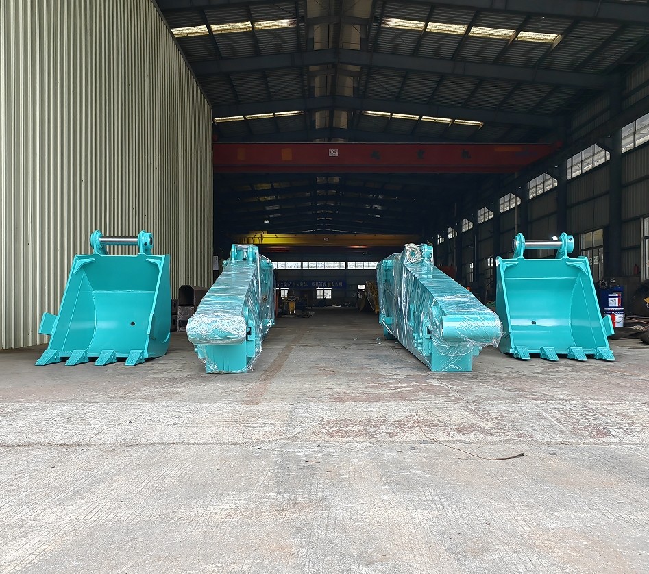 Telescopic Excavator Telescopic Boom Excavator Long Arm Digging Deeper