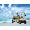 Buy cheap White 8 Seater Buggy , Electric Golf Cart Street Legal For Amusement Park from wholesalers