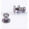 Buy cheap Leather Craft 6mm Head Screwback Button Stud black nickel（gun black) from wholesalers