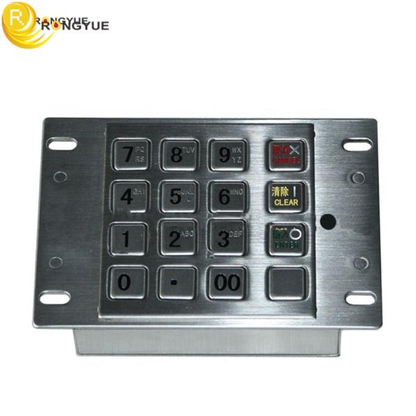 Buy cheap NCR Keypad Pin Pad ZT598-M55.01-H12-KLG For Keyboard NCR ATM Parts from wholesalers