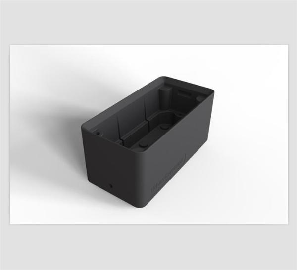 Buy cheap Compact Rotomolded Parts Plastic Rack Box Double Wall Black Powder from wholesalers