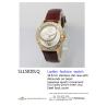 Buy cheap 34.5mm Diamond Women Jewelry Watch Round Water Resistant 3 Hands from wholesalers