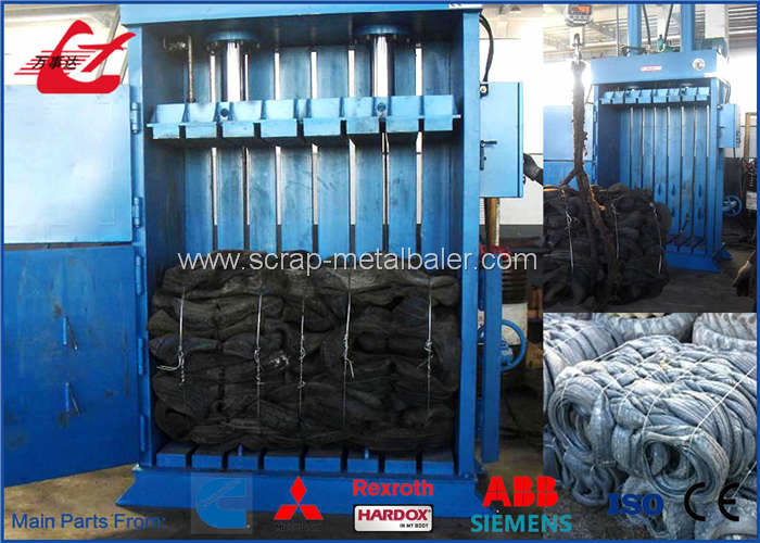 35Ton Press Force Plastic Bottle Baler Waste Cardboard Baling Pressing Machine