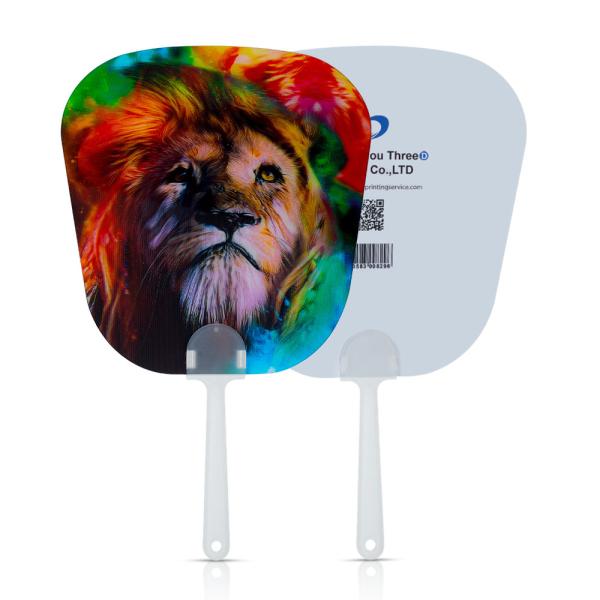 Buy cheap Hot Selling Custom 3D Lenticular Hand Fans Of Super Stars Promotional from wholesalers