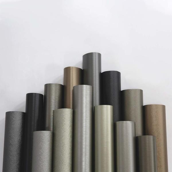 Buy cheap Metallic Silver Color Self Adhesive PVC Film In Roll For Surface Decoration from wholesalers
