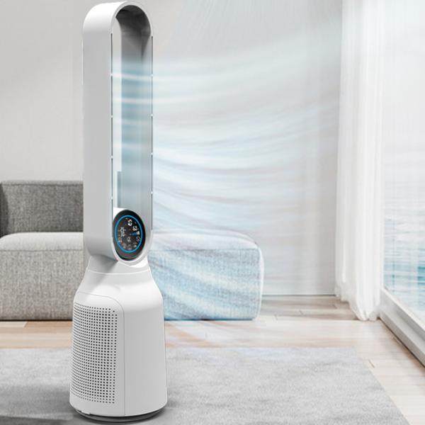 Buy cheap HOMEFISH Household Air Purifier Air Cooling Oscillate Purifier Fan 150m3/H from wholesalers
